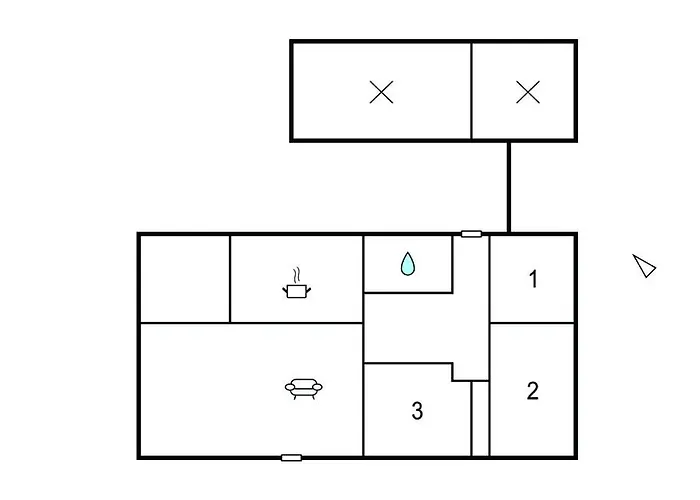 Дом отдыха 3 Bedroom In